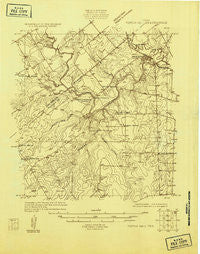 Tordia No. 1 Texas Historical topographic map, 1:48000 scale, 7.5 X 7.5 Minute, Year 1925