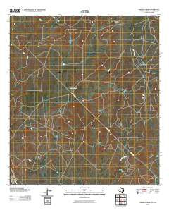 Tordillo Creek Texas Historical topographic map, 1:24000 scale, 7.5 X 7.5 Minute, Year 2010