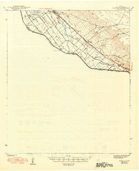Tornillo Texas Historical topographic map, 1:62500 scale, 15 X 15 Minute, Year 1945