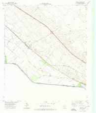 Tornillo Texas Historical topographic map, 1:24000 scale, 7.5 X 7.5 Minute, Year 1972