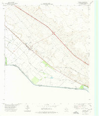 Tornillo Texas Historical topographic map, 1:24000 scale, 7.5 X 7.5 Minute, Year 1972