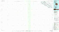 Tornillo Texas Historical topographic map, 1:100000 scale, 30 X 60 Minute, Year 1985