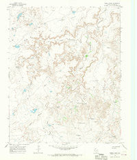 Torrea Peak Texas Historical topographic map, 1:24000 scale, 7.5 X 7.5 Minute, Year 1966