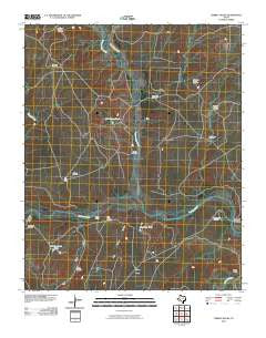 Torrey House Texas Historical topographic map, 1:24000 scale, 7.5 X 7.5 Minute, Year 2010