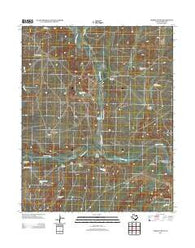 Torrey House Texas Historical topographic map, 1:24000 scale, 7.5 X 7.5 Minute, Year 2012