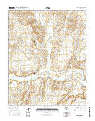 Torrey House Texas Current topographic map, 1:24000 scale, 7.5 X 7.5 Minute, Year 2016