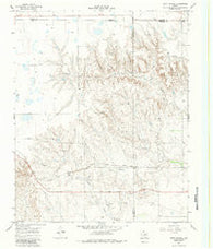 Totty School Texas Historical topographic map, 1:24000 scale, 7.5 X 7.5 Minute, Year 1967