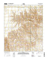 Totty School Texas Current topographic map, 1:24000 scale, 7.5 X 7.5 Minute, Year 2016