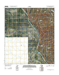 Tovar Creek West Texas Historical topographic map, 1:24000 scale, 7.5 X 7.5 Minute, Year 2012