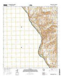 Tovar Creek West Texas Current topographic map, 1:24000 scale, 7.5 X 7.5 Minute, Year 2016