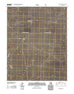 Tovrea Ranch Texas Historical topographic map, 1:24000 scale, 7.5 X 7.5 Minute, Year 2010