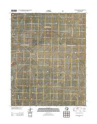 Tovrea Ranch Texas Historical topographic map, 1:24000 scale, 7.5 X 7.5 Minute, Year 2012