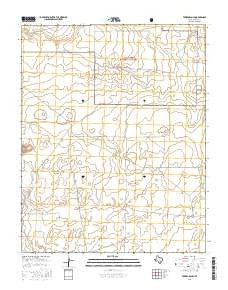 Tovrea Ranch Texas Current topographic map, 1:24000 scale, 7.5 X 7.5 Minute, Year 2016