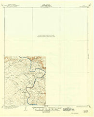 Tow Texas Historical topographic map, 1:62500 scale, 15 X 15 Minute, Year 1932