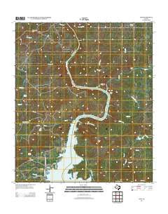 Tow Texas Historical topographic map, 1:24000 scale, 7.5 X 7.5 Minute, Year 2012
