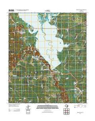 Town Bluff Texas Historical topographic map, 1:24000 scale, 7.5 X 7.5 Minute, Year 2013