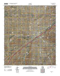 Toyah Texas Historical topographic map, 1:24000 scale, 7.5 X 7.5 Minute, Year 2010