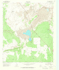 Toyah Lake Texas Historical topographic map, 1:24000 scale, 7.5 X 7.5 Minute, Year 1963
