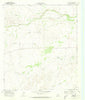Toyah SW Texas Historical topographic map, 1:24000 scale, 7.5 X 7.5 Minute, Year 1970