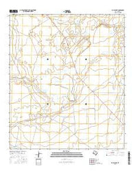 Toyah Lake Texas Current topographic map, 1:24000 scale, 7.5 X 7.5 Minute, Year 2016