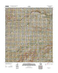 Toyah SW Texas Historical topographic map, 1:24000 scale, 7.5 X 7.5 Minute, Year 2013