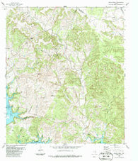 Travis Peak Texas Historical topographic map, 1:24000 scale, 7.5 X 7.5 Minute, Year 1986