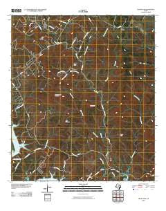 Travis Peak Texas Historical topographic map, 1:24000 scale, 7.5 X 7.5 Minute, Year 2010