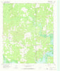 Trees Louisiana Historical topographic map, 1:24000 scale, 7.5 X 7.5 Minute, Year 1962