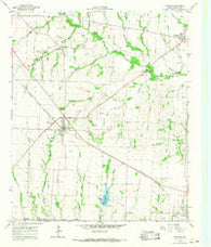 Trenton Texas Historical topographic map, 1:24000 scale, 7.5 X 7.5 Minute, Year 1964