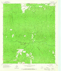 Trevat Texas Historical topographic map, 1:24000 scale, 7.5 X 7.5 Minute, Year 1963