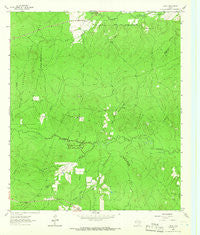Trevat Texas Historical topographic map, 1:24000 scale, 7.5 X 7.5 Minute, Year 1963