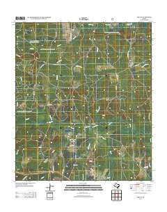 Trevat Texas Historical topographic map, 1:24000 scale, 7.5 X 7.5 Minute, Year 2013