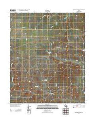 Triangle Ranch Texas Historical topographic map, 1:24000 scale, 7.5 X 7.5 Minute, Year 2012