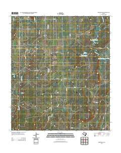 Trickham Texas Historical topographic map, 1:24000 scale, 7.5 X 7.5 Minute, Year 2013