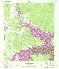 Trinity East Texas Historical topographic map, 1:24000 scale, 7.5 X 7.5 Minute, Year 1960