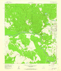 Trinity West Texas Historical topographic map, 1:24000 scale, 7.5 X 7.5 Minute, Year 1960