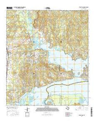 Trinity East Texas Current topographic map, 1:24000 scale, 7.5 X 7.5 Minute, Year 2016