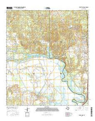 Trinity West Texas Current topographic map, 1:24000 scale, 7.5 X 7.5 Minute, Year 2016