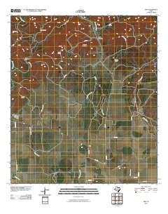 Trio Texas Historical topographic map, 1:24000 scale, 7.5 X 7.5 Minute, Year 2010