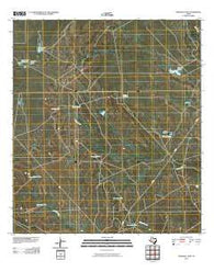 Trosado Tank Texas Historical topographic map, 1:24000 scale, 7.5 X 7.5 Minute, Year 2010