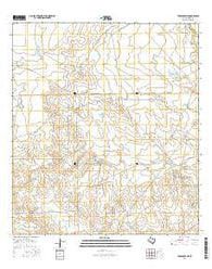 Trosado Tank Texas Current topographic map, 1:24000 scale, 7.5 X 7.5 Minute, Year 2016
