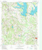 Troup West Texas Historical topographic map, 1:24000 scale, 7.5 X 7.5 Minute, Year 1973