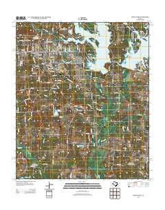 Troup West Texas Historical topographic map, 1:24000 scale, 7.5 X 7.5 Minute, Year 2012