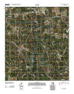 Trout Creek Texas Historical topographic map, 1:24000 scale, 7.5 X 7.5 Minute, Year 2010