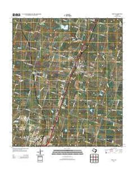 Troy Texas Historical topographic map, 1:24000 scale, 7.5 X 7.5 Minute, Year 2013
