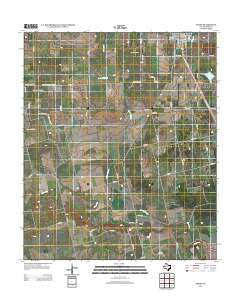 Truby Texas Historical topographic map, 1:24000 scale, 7.5 X 7.5 Minute, Year 2012