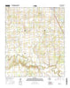 Truby Texas Current topographic map, 1:24000 scale, 7.5 X 7.5 Minute, Year 2016