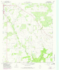 True Texas Historical topographic map, 1:24000 scale, 7.5 X 7.5 Minute, Year 1964