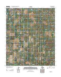 True Texas Historical topographic map, 1:24000 scale, 7.5 X 7.5 Minute, Year 2012