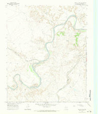 Trujillo Camp Texas Historical topographic map, 1:24000 scale, 7.5 X 7.5 Minute, Year 1966